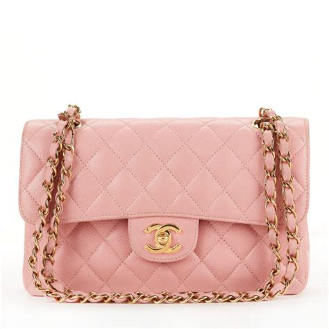 chanel small classic flap pink|chanel classic mini flap price.